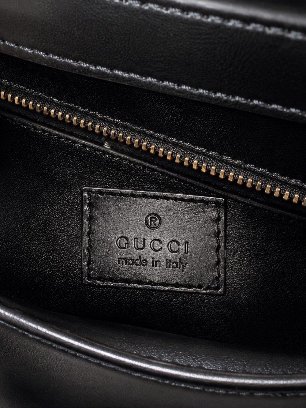 Gucci Bamboo 1947 Diva Small Black Top Handle & Crossbody Bag | New - Picture 11 of 12